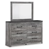 Signature Design by Ashley Bronyan Queen Bedroom Set - Bed, Dresser, Mirror