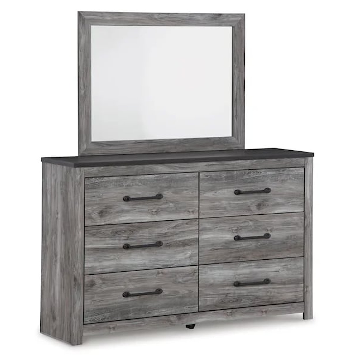 Signature Design by Ashley Bronyan Queen Bedroom Set - Bed, Dresser, Mirror