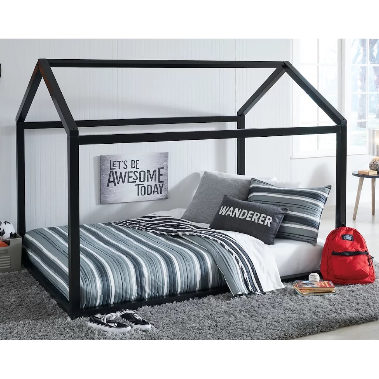 Signature Design by Ashley Flannibrook Twin House Bed Frame