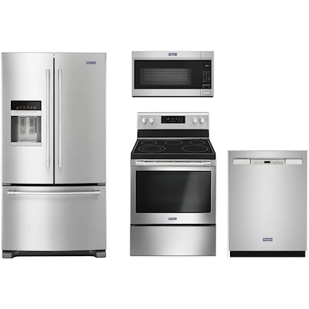 Maytag 4 pc Stainless Steel Appliance Set