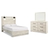 Signature Design by Ashley Cambeck Queen Bedroom Set - Bed, Dresser, Mirror