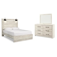 Cambeck Queen Bedroom Set - Bed, Dresser, Mirror