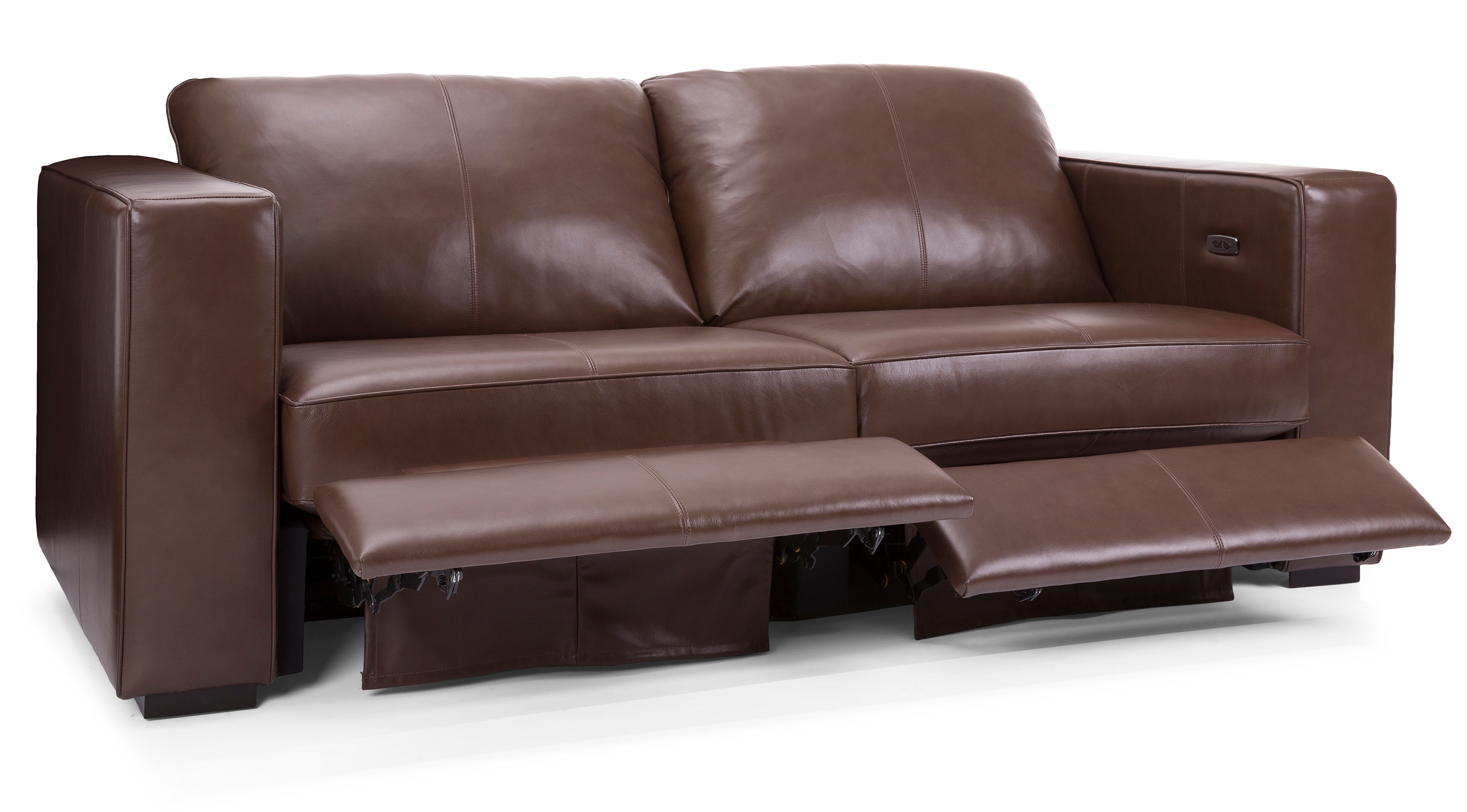 Leather Power Reclining Sofa
