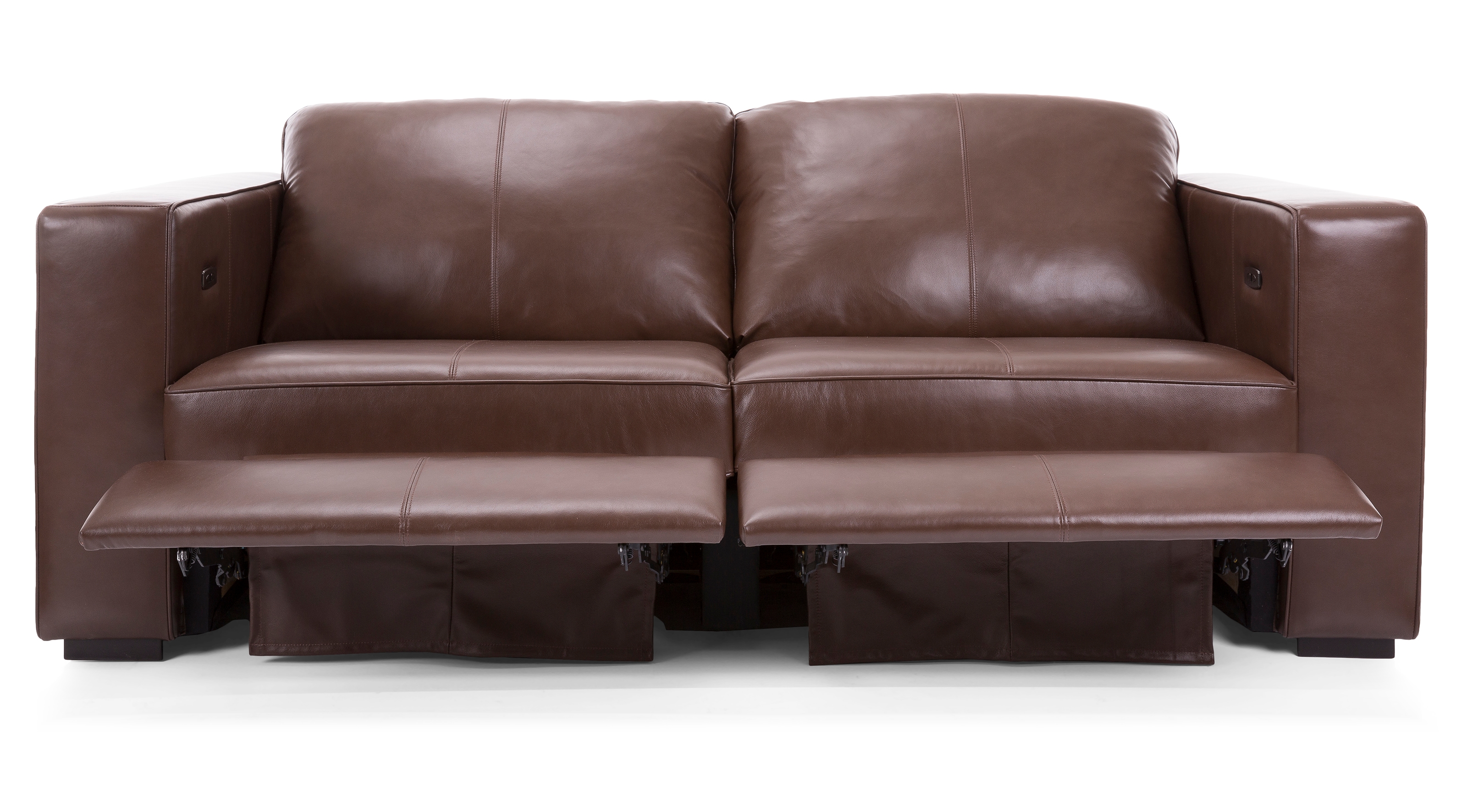 Leather Power Reclining Sofa