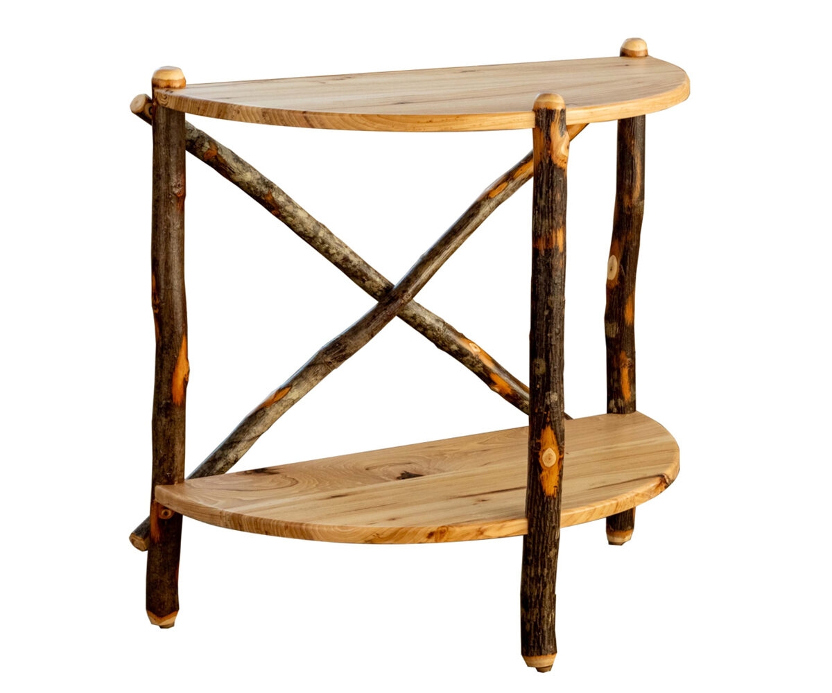 Half Round End Table