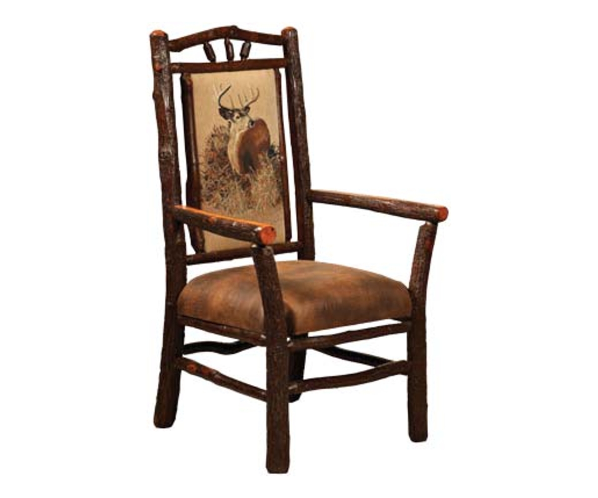 Hoosier Captain Chair With Fabric