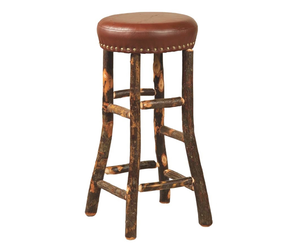 30" Hoosier Bar Stool
Leather Seat
