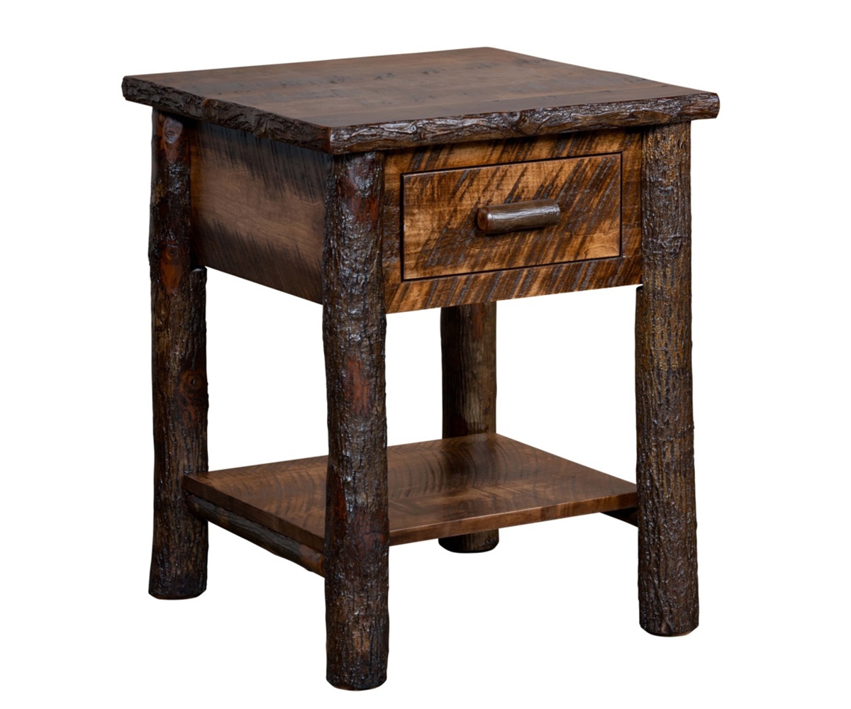 1-Drawer Night Stand W/Bottom Shelf