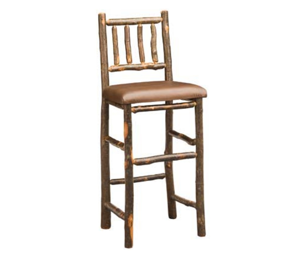 30" Early American Bar Stool
Leather Seat