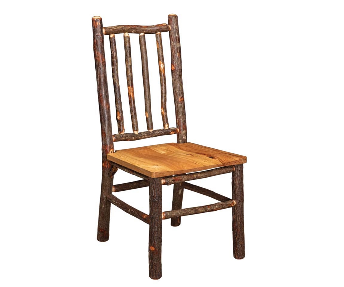 Diner Chair Spindle Back, Solid Seat