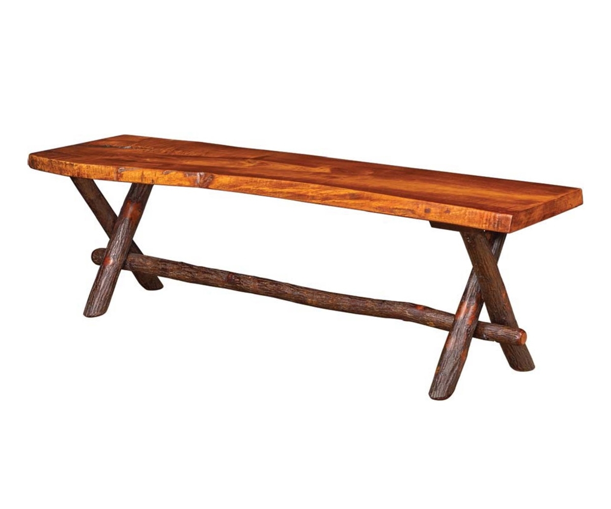 Millcreek Live Edge Bench