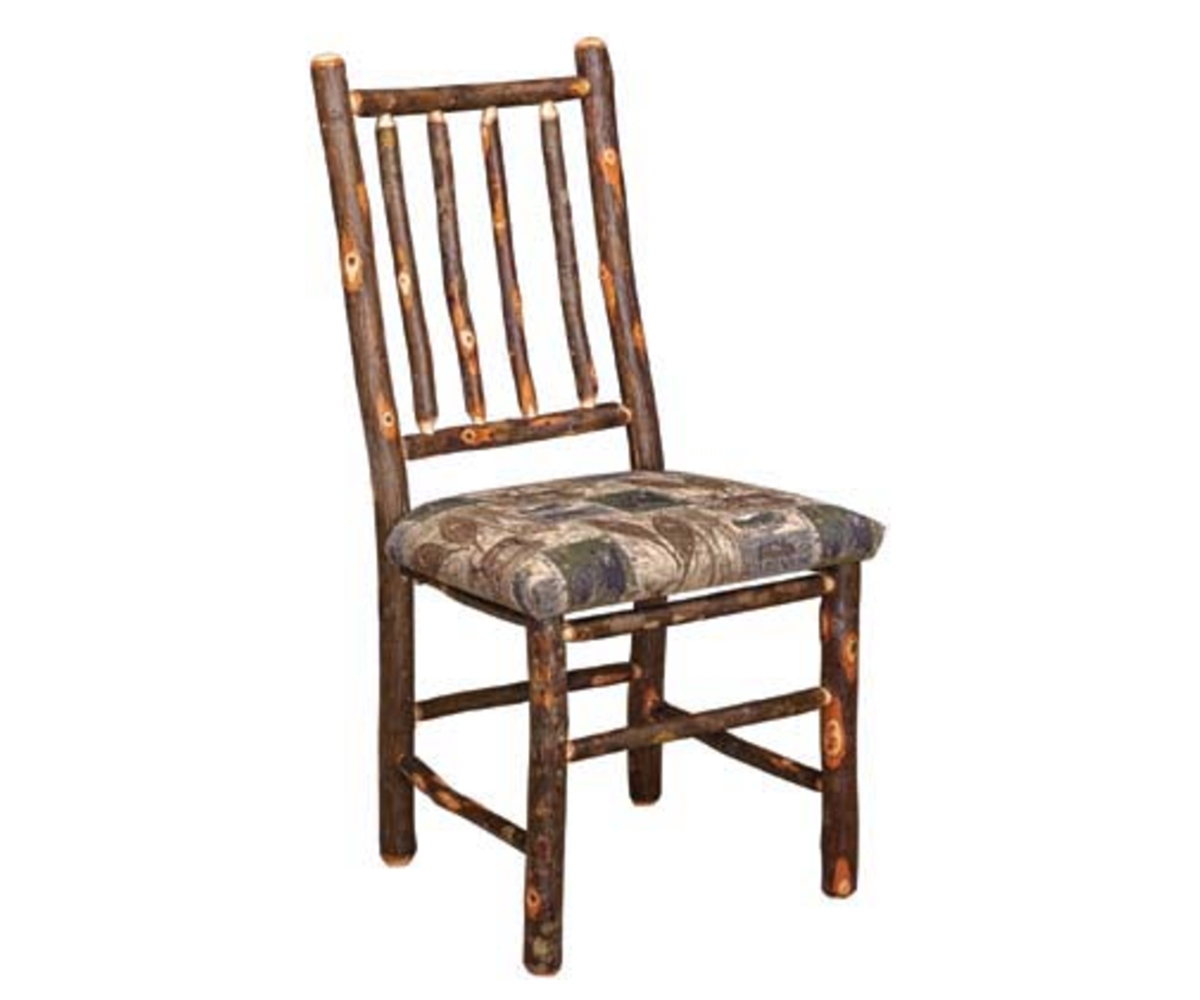 Game Table Chair Spindle Back, Solid Seat