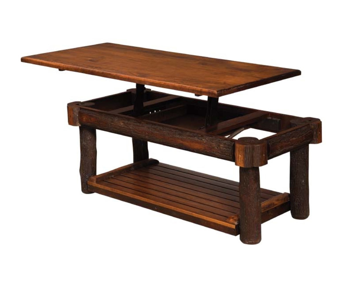 Coffee Table Solid Lift Top