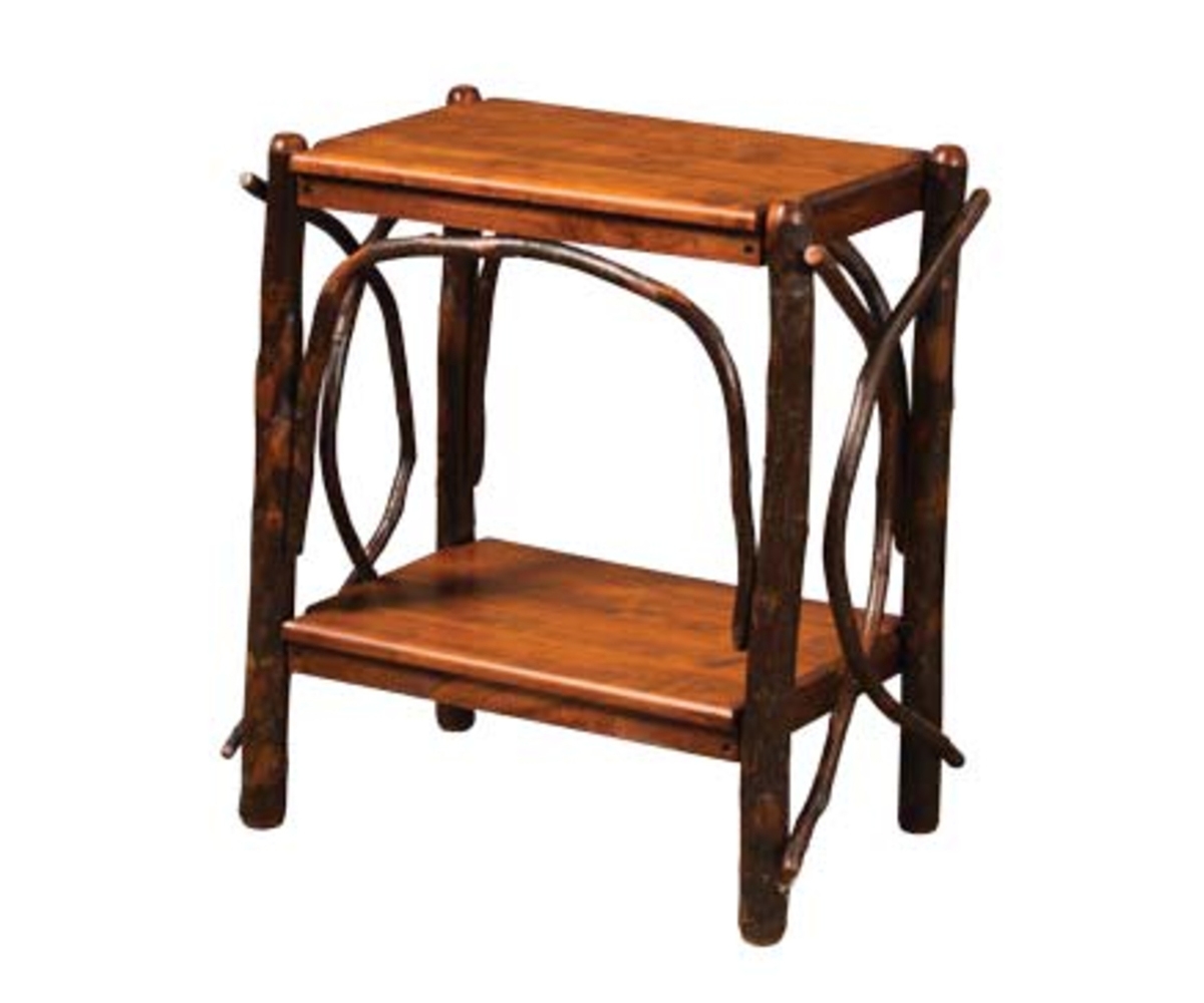 End Table Solid Shelves