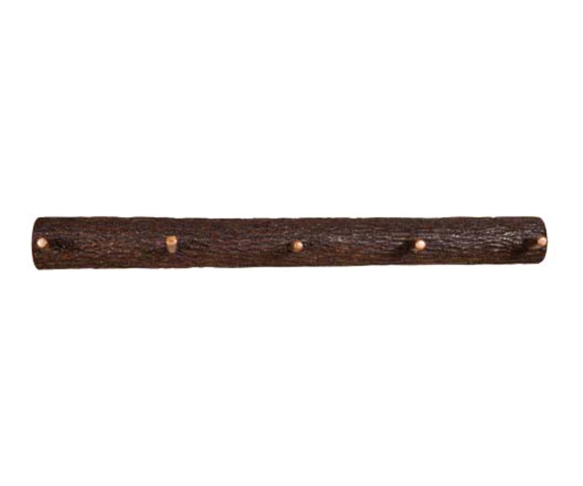48" Split Log Coat Hanger 
W/5 Hooks