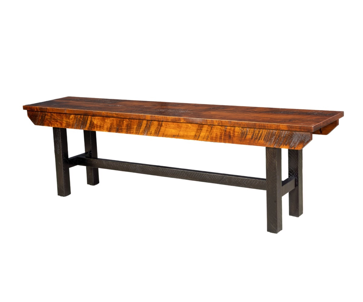 60" R/C Maplewood Trestle Bench