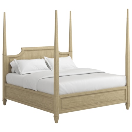 Panel King Bed