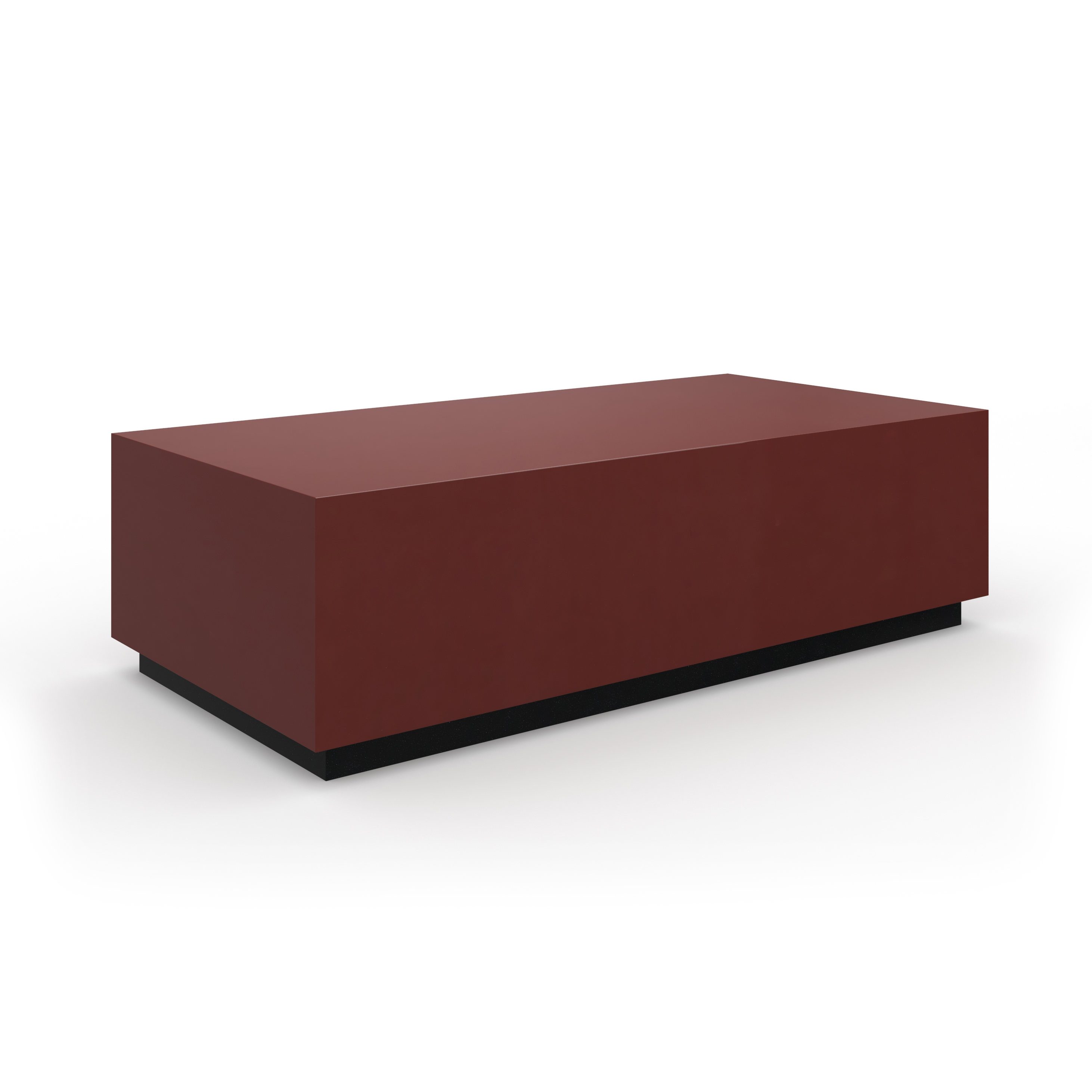 Caracole Caracole Classic Modern 60" Glossy Rect. Rouge Cocktail Table