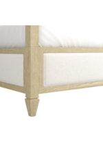 A.R.T. Furniture Inc Eave Sundrenched Transitional Upholstered King Bed with Poster Supports
