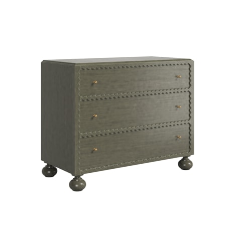 3-Drawer Accent Chest