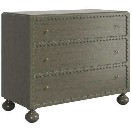 3-Drawer Accent Chest