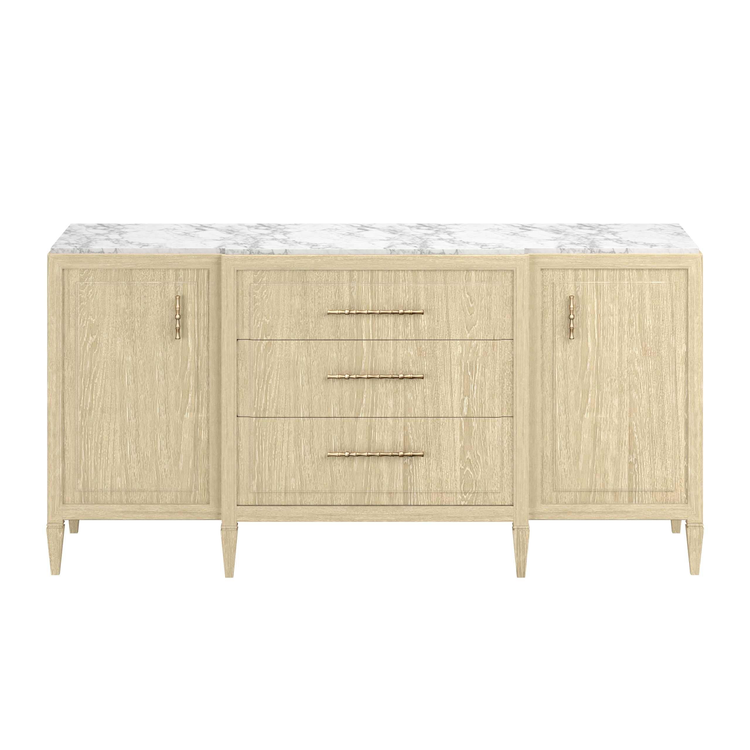 A.R.T. Furniture Inc Eave Sundrenched Marble-Top Two-Door Credenza