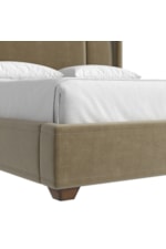 A.R.T. Furniture Inc Harbor Traditional King Upholstered Bed with Low-Profile Footboard