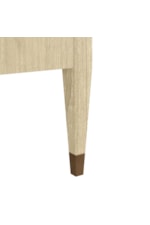 A.R.T. Furniture Inc Eave Sundrenched Transitional End Table with Brass Trim