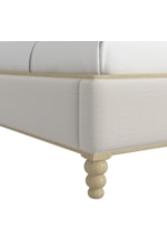 A.R.T. Furniture Inc Haven Transitional Queen Upholstered Bed with Arched Headboard