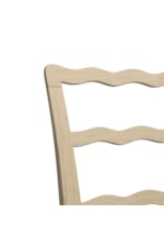 A.R.T. Furniture Inc Haven Transitional Ladderback Arm Chair with Tapper Legs