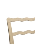 A.R.T. Furniture Inc Haven Transitional Ladderback Side Chair with Tapper Legs