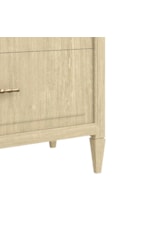 A.R.T. Furniture Inc Eave Sundrenched Transitional Five-Drawer Chest with Tapered Legs