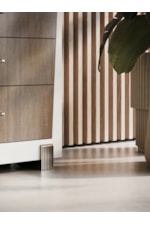 Caracole Caracole Classic Modern Smoked Glass-Top Six-Drawer Dresser with Soft-Close Drawers