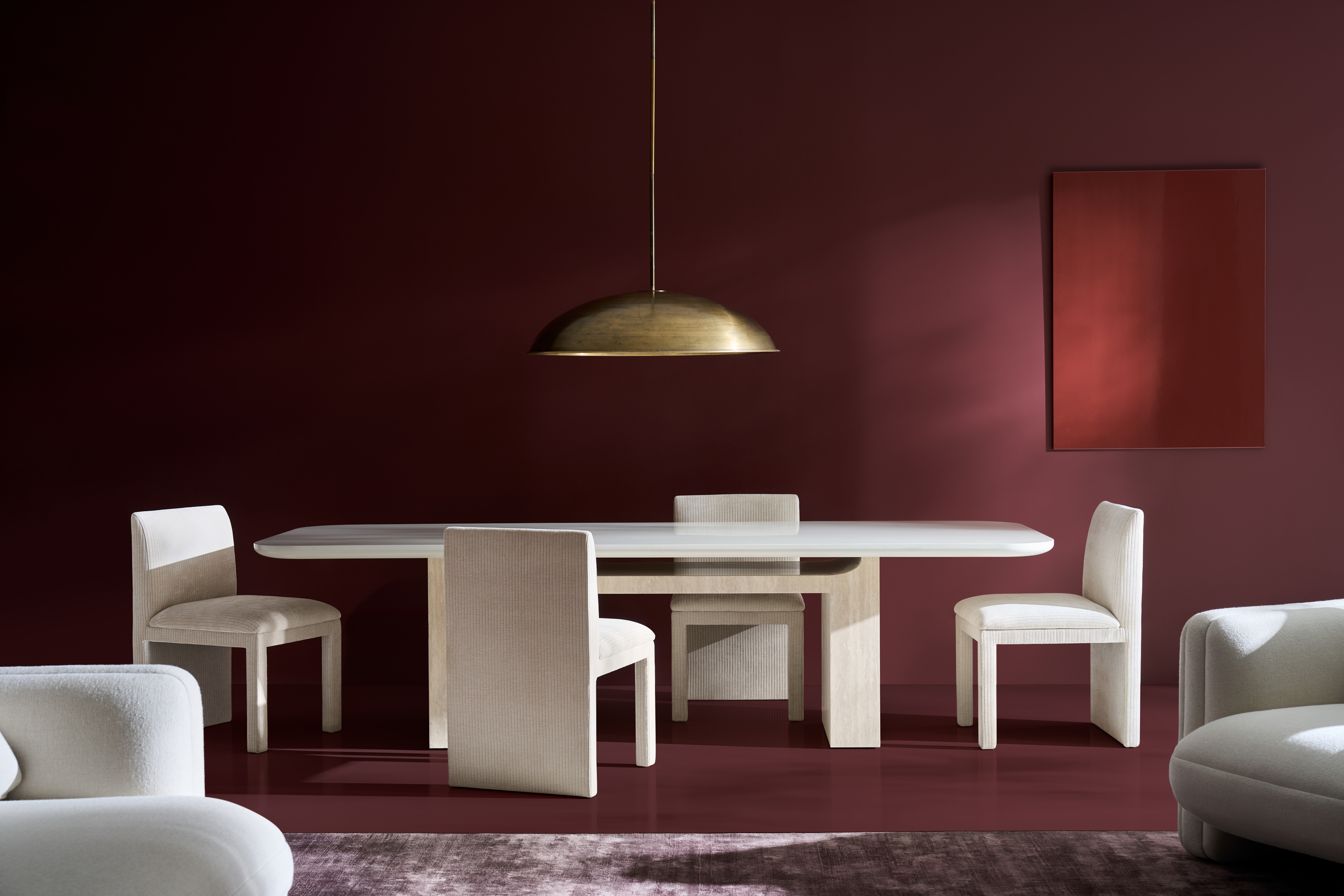 Caracole Caracole Classic *Overlap Rectangle Dinig Tbl Light