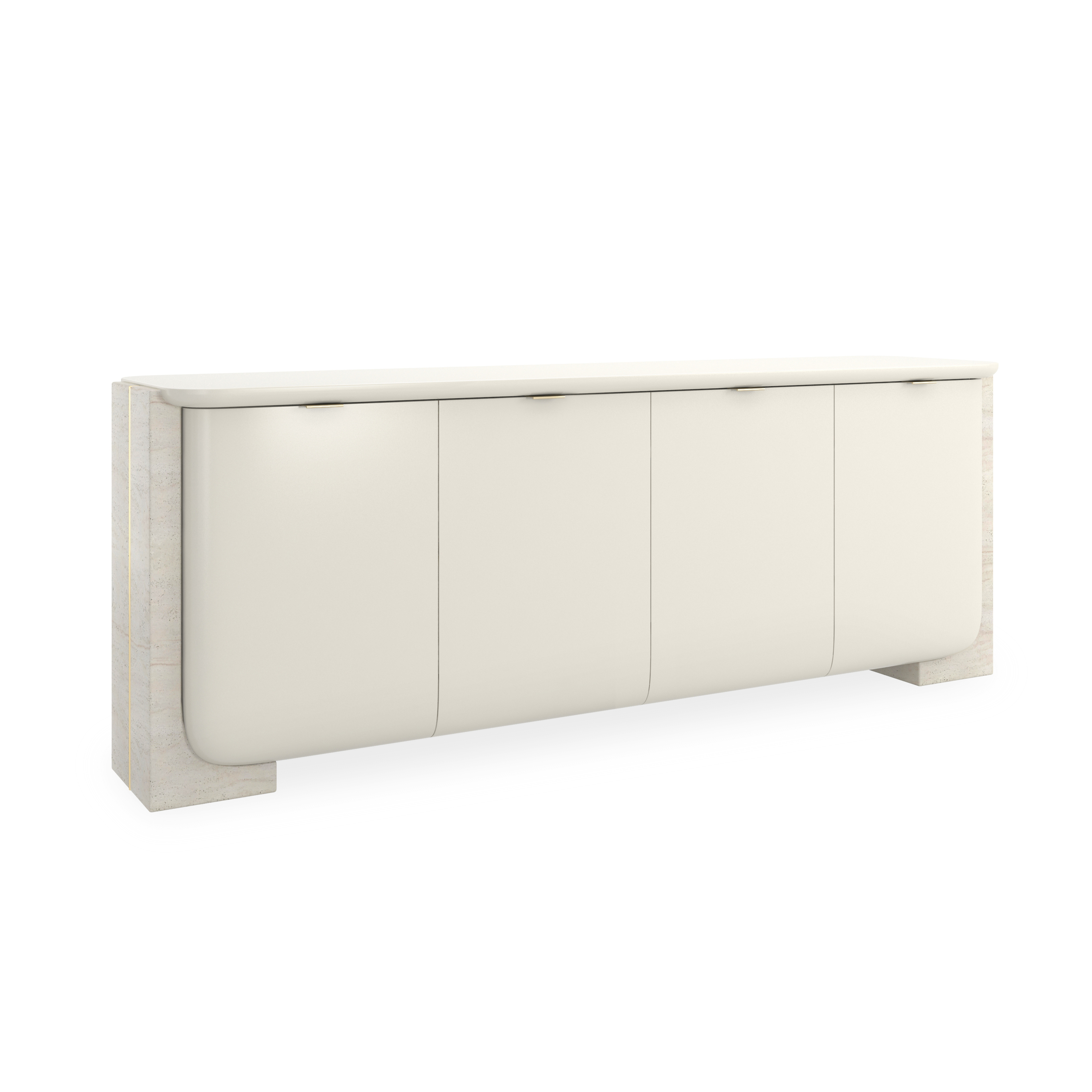 Caracole Caracole Classic Modern Stone-Panel Sideboard