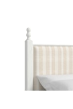 A.R.T. Furniture Inc Haven Transitional Queen Bed with Upholstered Headboard