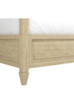 A.R.T. Furniture Inc Eave Sundrenched Transitional Panel Queen Bed with Poster Supports