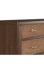 A.R.T. Furniture Inc Verge Transitional 5-Drawer Chest with Cedar Lined Bottom Drawer