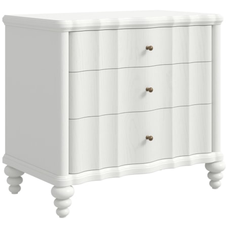 3-Drawer Nightstand