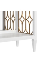 A.R.T. Furniture Inc Eave Sundrenched Transitional Bookcase with Mirrored Back