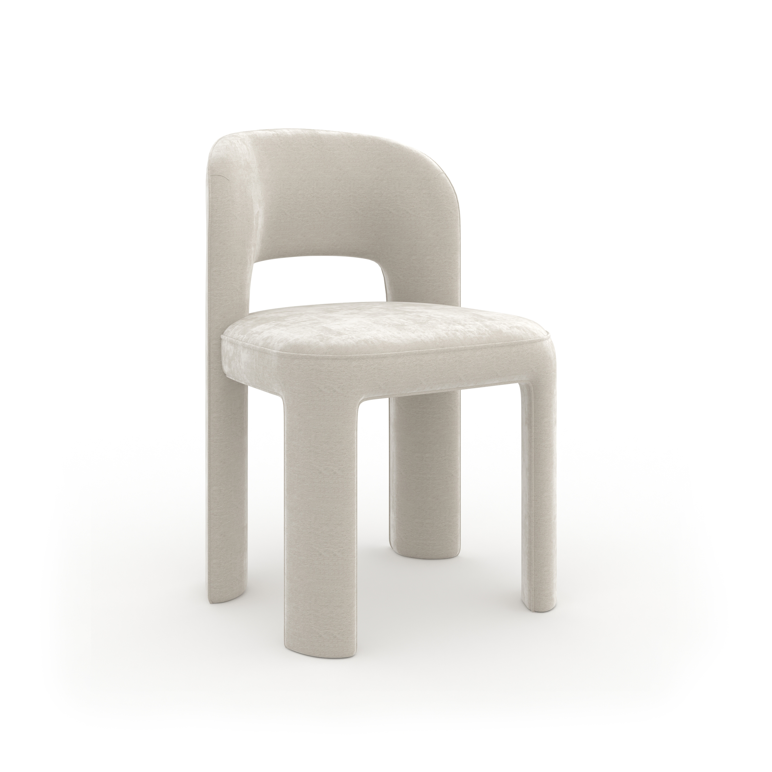 Caracole Caracole Classic Fully-Upholstered Open-Back Side Chair
