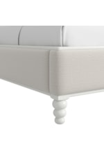 A.R.T. Furniture Inc Haven Transitional Queen Upholstered Bed with Arched Headboard