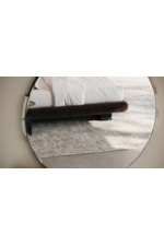 Caracole Caracole Classic Modern Round Wall Mirror with Stone Accent