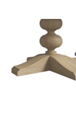 A.R.T. Furniture Inc Haven Transitional Dining Table with Double Pedestal Base