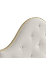 A.R.T. Furniture Inc Haven Transitional Queen Upholstered Bed with Arched Headboard