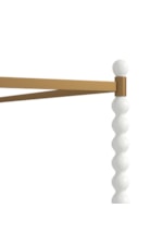 A.R.T. Furniture Inc Haven Transitional Queen Upholstered bed with Canopy