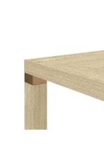 A.R.T. Furniture Inc Eave Sundrenched Transitional End Table with Brass Trim