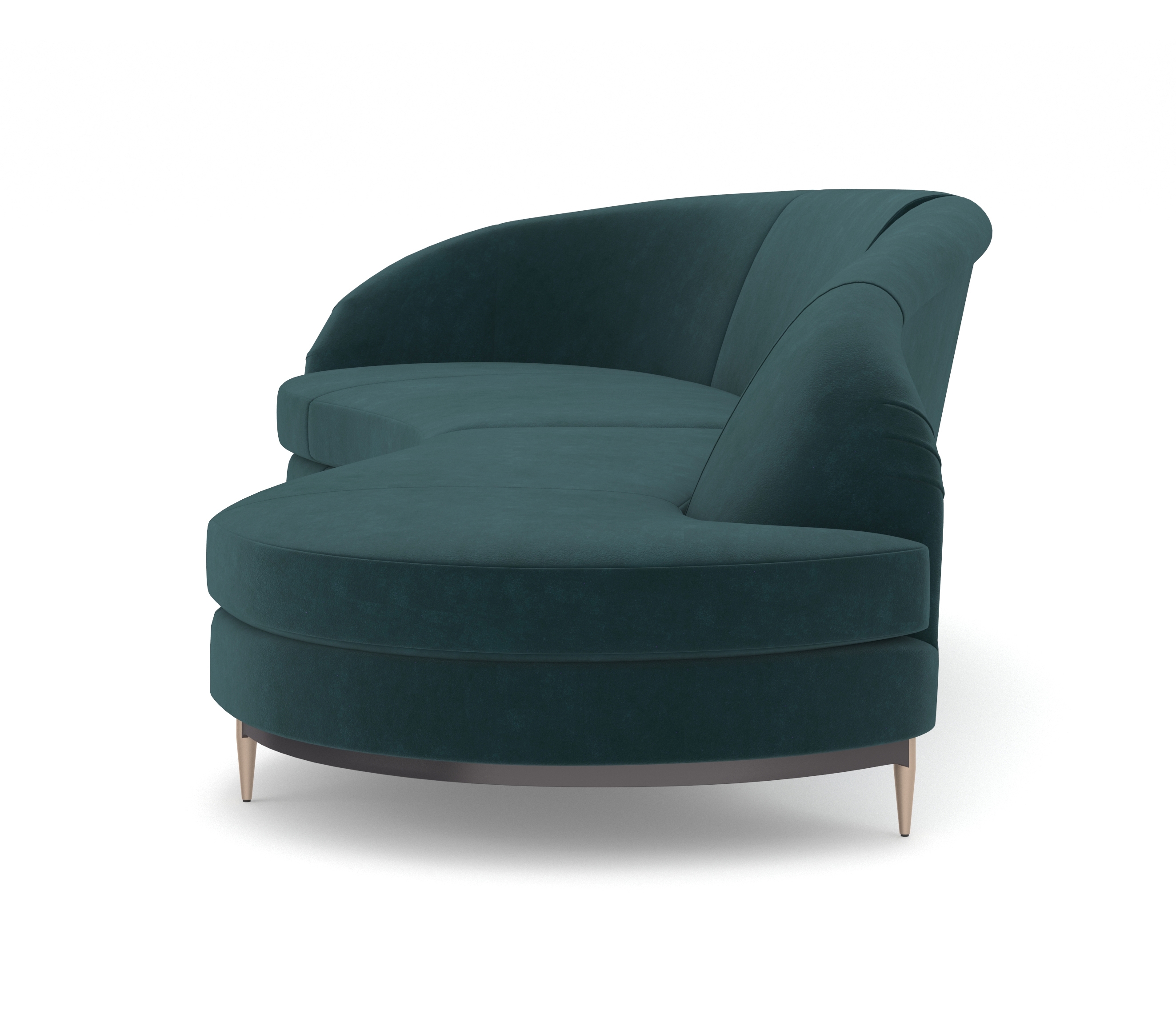 Caracole Caracole Upholstery 2-pc. Left-Chaise Settee Sectional Sofa