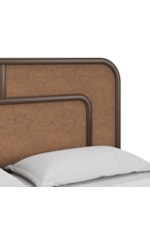 A.R.T. Furniture Inc Verge Transitional Queen Bed with Woven Headboard