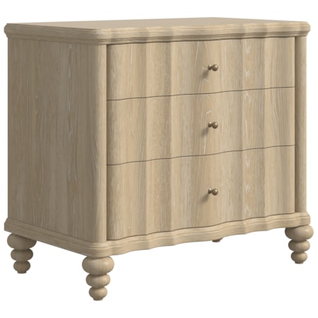 3-Drawer Nightstand